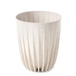 Doniczka Mira Eco Wood fi 145 biały Lamela
