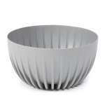 Doniczka Misa Mira Eco Wood fi 240 szary Lamela