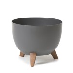 Doniczka Misa Roma 240 antracyt Lamela 24cm