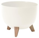 Doniczka Misa Roma 240 kremowa Lamela 24cm