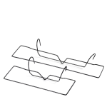 Wieszak Respana Hanger Uchwyt do skrzynki balkonowej IWR 400 Prosperplast