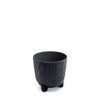Doniczka na nóżkach Ryfo N antracytowa DRF130 12,6cm Prosperplast
