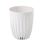 Doniczka Mira fi 250 biała Lamela 25cm