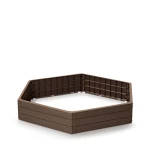 Doniczka Rabata ogrodowa Base Woody IBWH rustykalna cegła