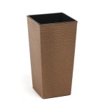 Doniczka Finezja ECO 300x00 dłuto naturalne drewno Lamela