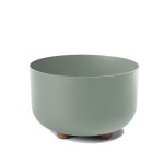 Doniczka Misa na nóżkach Sofia 270 szarozielona Lamela