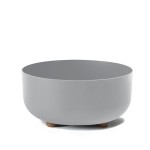 Doniczka Misa na nóżkach Sofia 300 szara Lamela