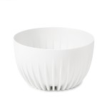 Doniczka z wkładem Misa Mira 240 biała Lamela