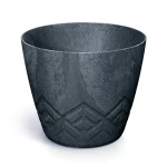 Doniczka ARECO 180 DARE180 antracytowa beton Prosperplast