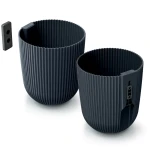 Doniczka wisząca Milly Wall antracyt DMIW150 Prosperplast 1sztuka