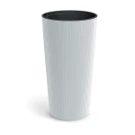 Doniczka z wkładem Lamia Slim biała DLAS250 Prosperplast