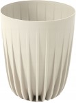Doniczka Mira fi 300 beżowa recycled Lamela 30cm