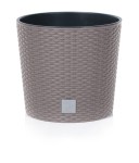 Donica Rato Round - mocca DRTUS300L-7529U   /Prosperplast/