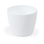 Doniczka Magnolia jumper 220 biały Lamela 21cm